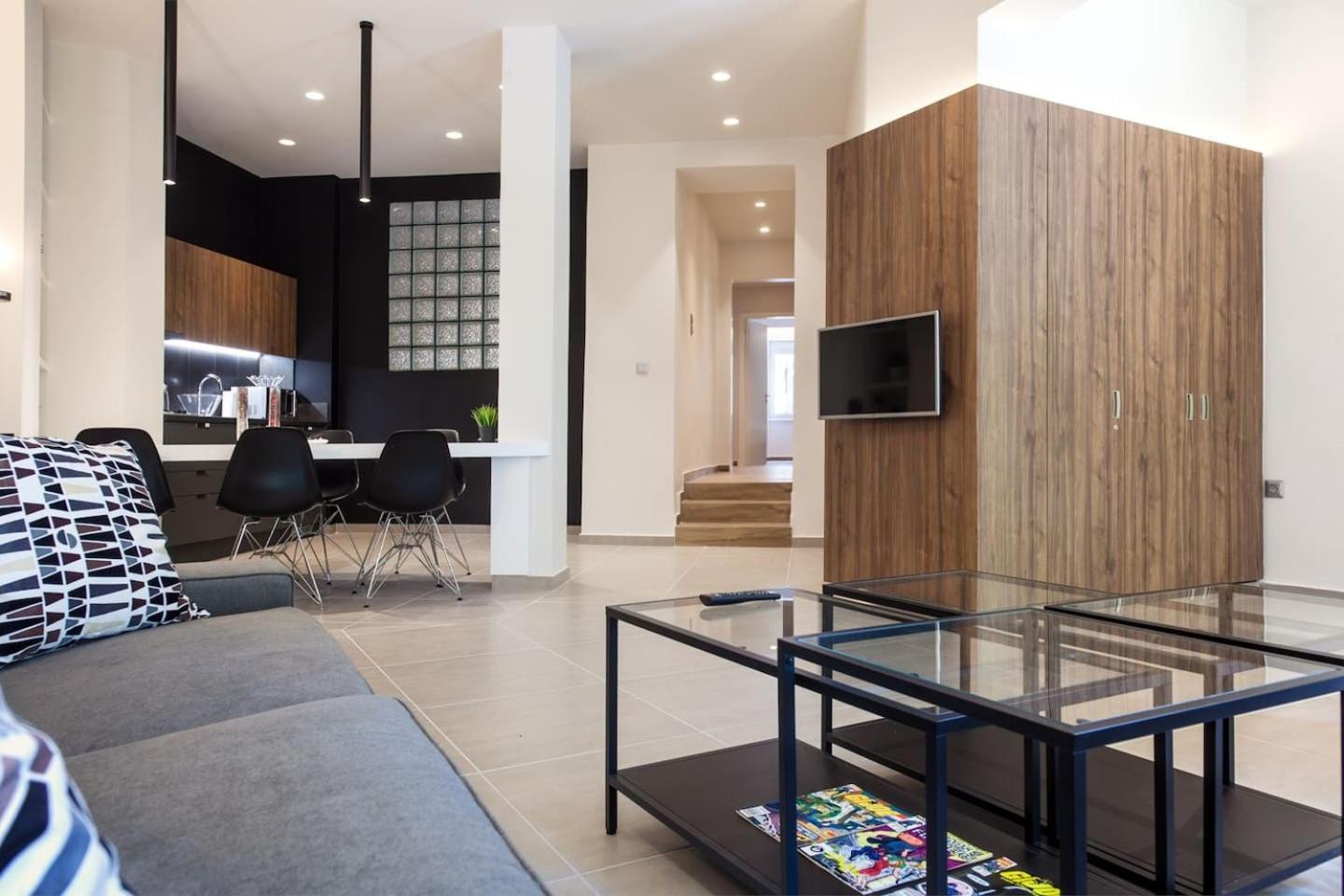 Toni'S Choice To Stay In Athens, 2Bd Modern House Buitenkant foto
